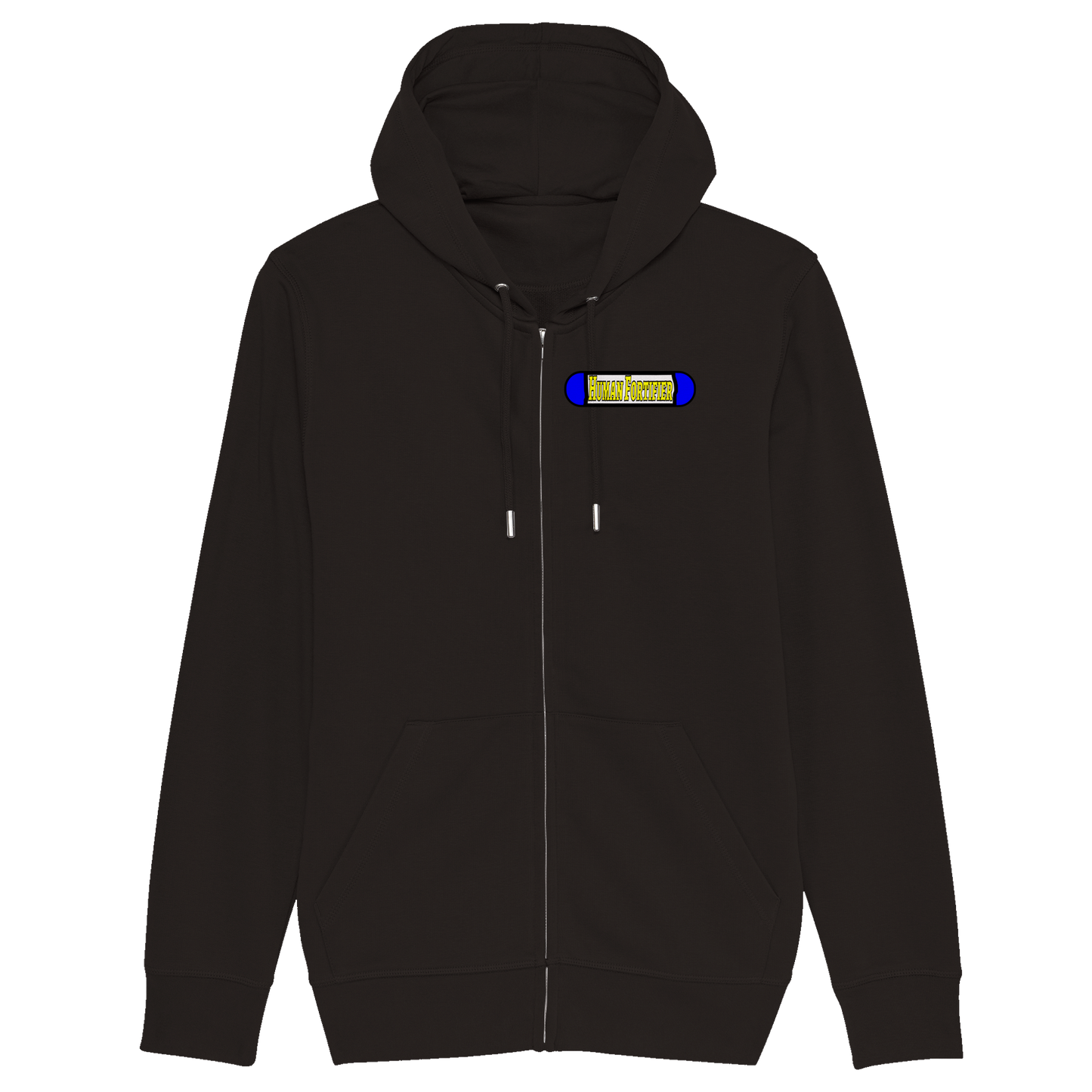 Organic Unisex Zip Hoodie